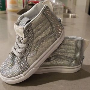 Girls Toddler Van's Shoes 7.5